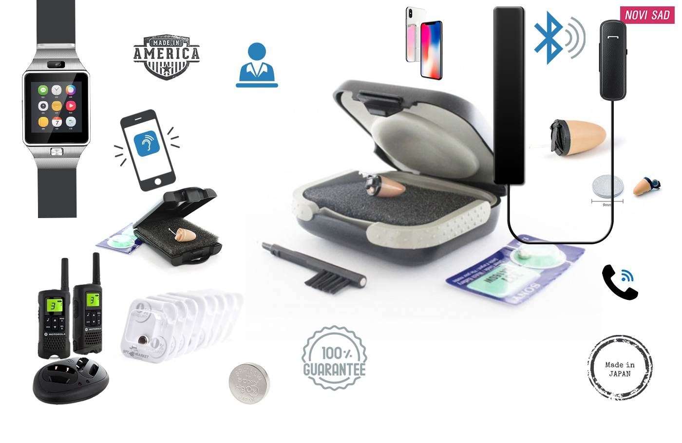 Bubice i oprema za ispite Novi Sad